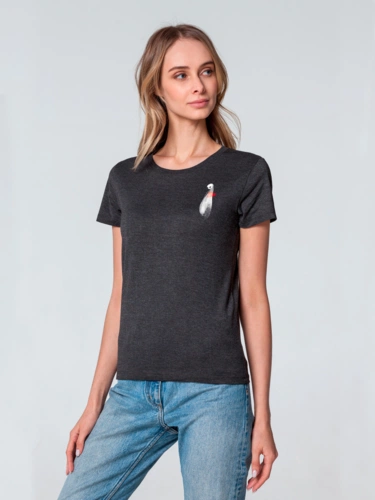 Футболка женская Ghost of Love, черная Футболка женская Ghost of Love, черная