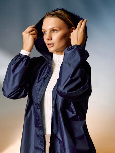 Дождевик унисекс Rainman, темно-синий Дождевик унисекс Rainman, темно-синий