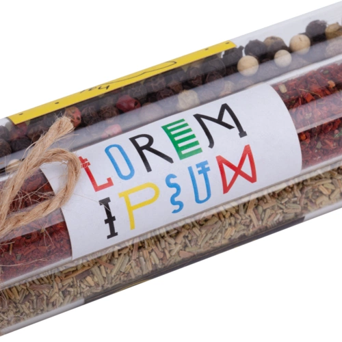Образец набора специй Spicy Stick в колбах с нанесением Образец набора специй Spicy Stick в колбах с нанесением