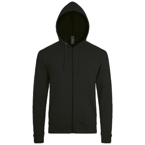 Толстовка унисекс Stone, черная Толстовка унисекс Stone, черная