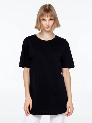 Футболка удлиненная Magnum, черная Футболка удлиненная Magnum, черная