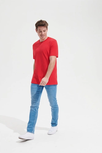 Футболка унисекс Tuner, красная Футболка унисекс Tuner, красная