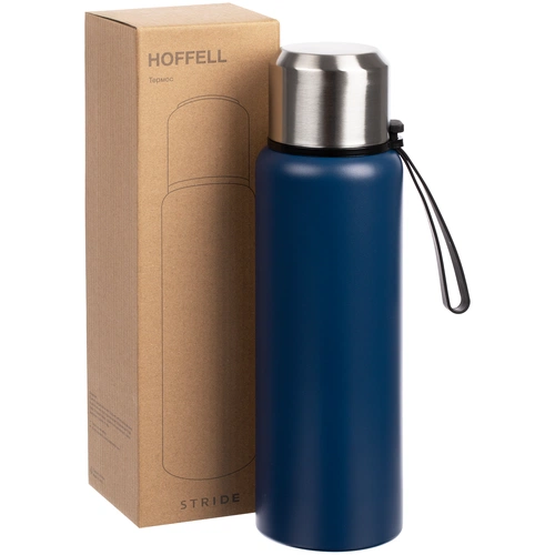 Термос с ситечком Hoffell, синий Термос с ситечком Hoffell, синий