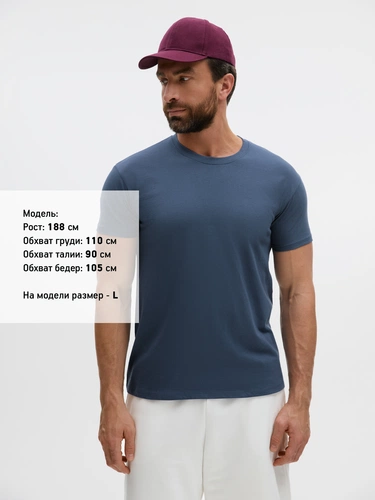 Футболка Imperial 190, синяя (джинс) Футболка Imperial 190, синяя (джинс)