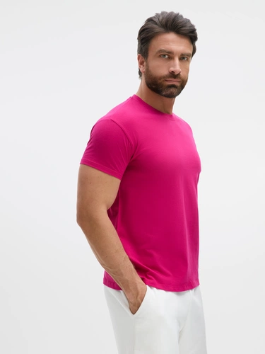 Футболка Imperial 190, ярко-розовая (фуксия) Футболка Imperial 190, ярко-розовая (фуксия)