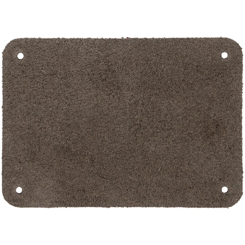 Лейбл кожаный Beta, XL, серый Лейбл кожаный Beta, XL, серый