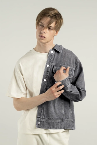 Куртка джинсовая O2, серая Куртка джинсовая O2, серая