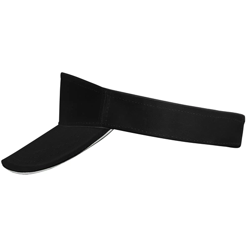 Козырек Active, черный с белым кантом Козырек Active, черный с белым кантом