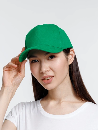 Бейсболка Standard, зеленая Бейсболка Standard, зеленая