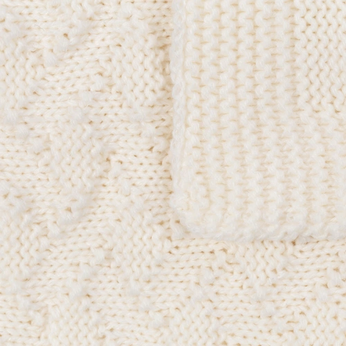 Плед Snippet, молочно-белый Плед Snippet, молочно-белый