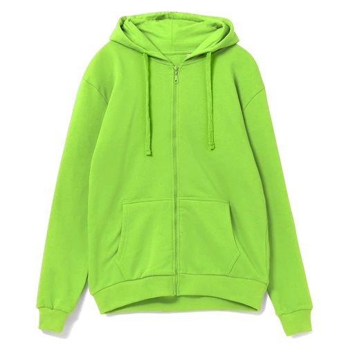 Толстовка на молнии с капюшоном Siverga Heavy 2.0, зеленое яблоко Толстовка на молнии с капюшоном Siverga Heavy 2.0, зеленое яблоко