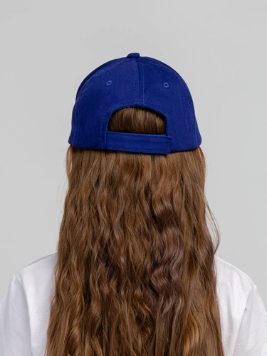 Бейсболка детская Standard Kids, синяя Бейсболка детская Standard Kids, синяя