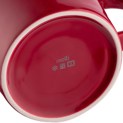 Кружка Valotti Medio, красная Кружка Valotti Medio, красная