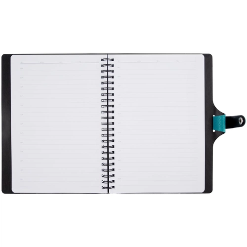 Ежедневник Strep Front на заказ, недатированный, бирюзовый Ежедневник Strep Front на заказ, недатированный, бирюзовый