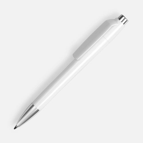 Ручка шариковая Klippa, белая Ручка шариковая Klippa, белая