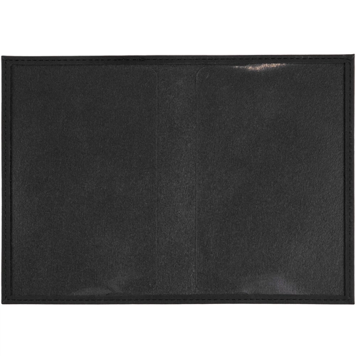 Обложка для паспорта Nubuk, черная Обложка для паспорта Nubuk, черная