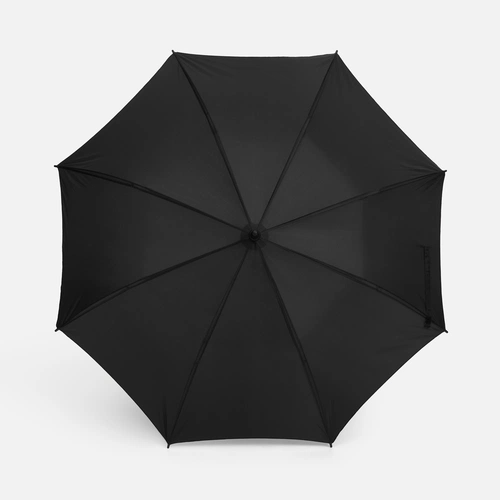 Зонт-трость Hidecolor с цветными спицами, черный с красным Зонт-трость Hidecolor с цветными спицами, черный с красным