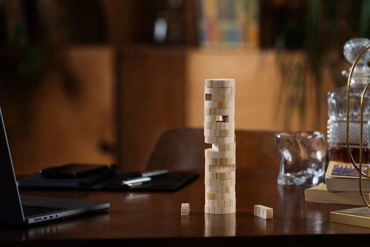 Игра «Круглая башня мини», неокрашенная Игра «Круглая башня мини», неокрашенная