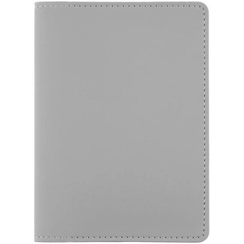 Обложка для паспорта Shall Simple, серый Обложка для паспорта Shall Simple, серый
