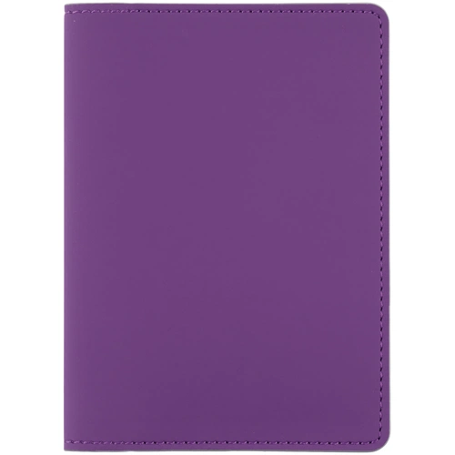 Обложка для паспорта Shall Simple, фиолетовый Обложка для паспорта Shall Simple, фиолетовый