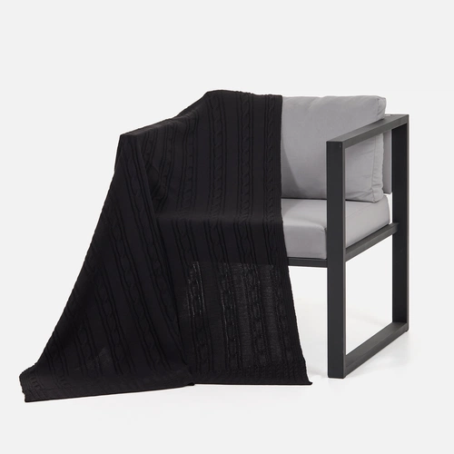 Плед Remitti, черный Плед Remitti, черный