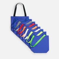 Шопер B5, синий с широкими ручками