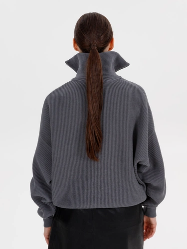Джемпер Siluetti Birne, серый Джемпер Siluetti Birne, серый