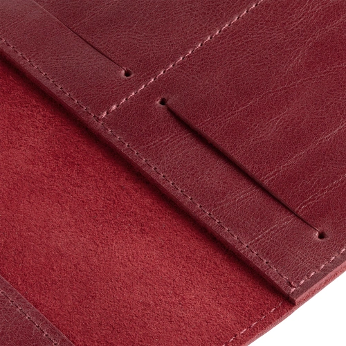 Обложка для паспорта Apache, ver.2, темно-красная Обложка для паспорта Apache, ver.2, темно-красная