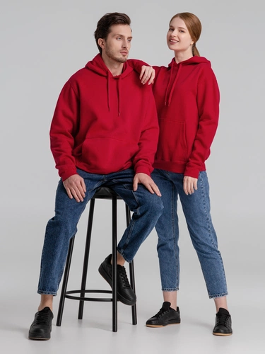 Толстовка с капюшоном Slam 320, бирюзовая Толстовка с капюшоном Slam 320, бирюзовая