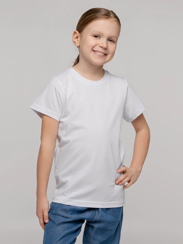 Футболка детская T-Bolka Kids, белая Футболка детская T-Bolka Kids, белая