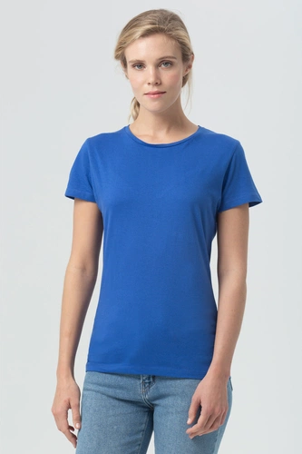 Футболка женская Miss 150, ярко-синяя (royal) Футболка женская Miss 150, ярко-синяя (royal)