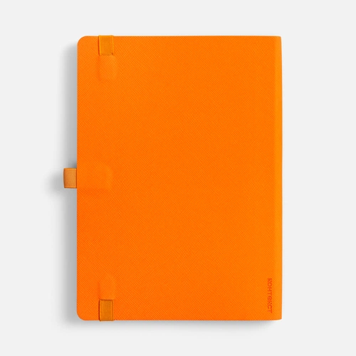 Ежедневник Peel Flex, недатированный, оранжевый Ежедневник Peel Flex, недатированный, оранжевый