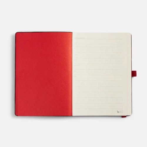 Ежедневник Peel Flex, недатированный, красный Ежедневник Peel Flex, недатированный, красный