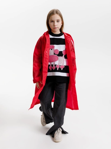 Дождевик детский RainDrop Kids, красный Дождевик детский RainDrop Kids, красный