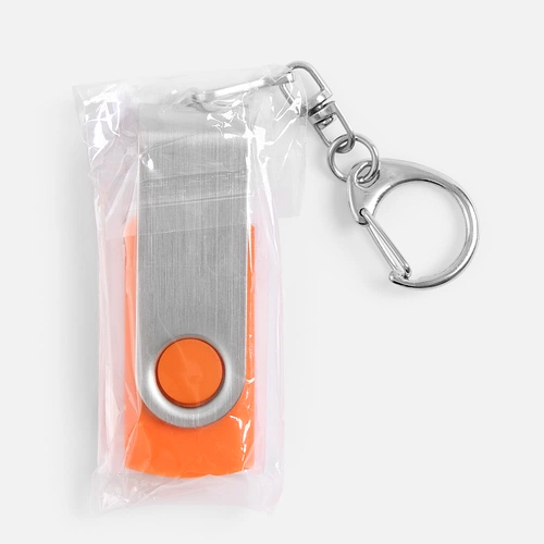 Флешка Twist, оранжевая, 8 Гб Флешка Twist, оранжевая, 8 Гб