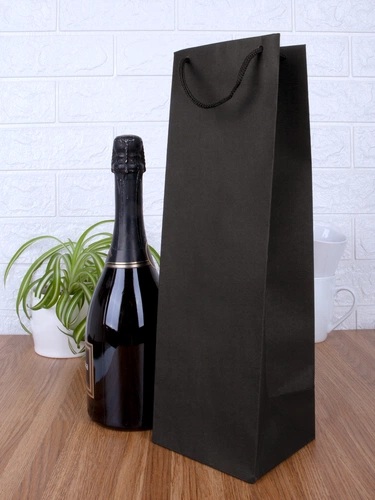 Пакет под бутылку Vindemia, черный Пакет под бутылку Vindemia, черный