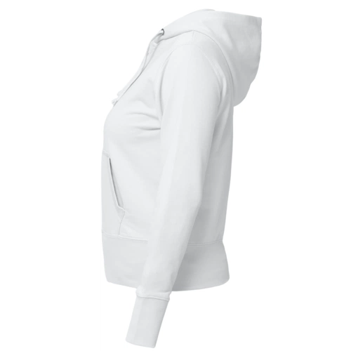 Толстовка женская Hooded Full Zip белая Толстовка женская Hooded Full Zip белая