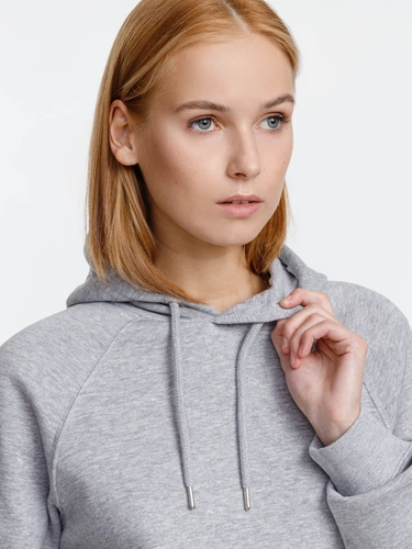 Толстовка унисекс Stellar, серый меланж Толстовка унисекс Stellar, серый меланж