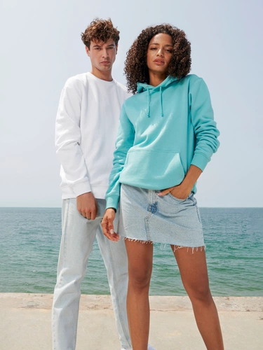 Свитшот унисекс Columbia, голубой (морская волна) Свитшот унисекс Columbia, голубой (морская волна)