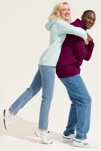 Худи унисекс Condor, зелено-голубое Худи унисекс Condor, зелено-голубое