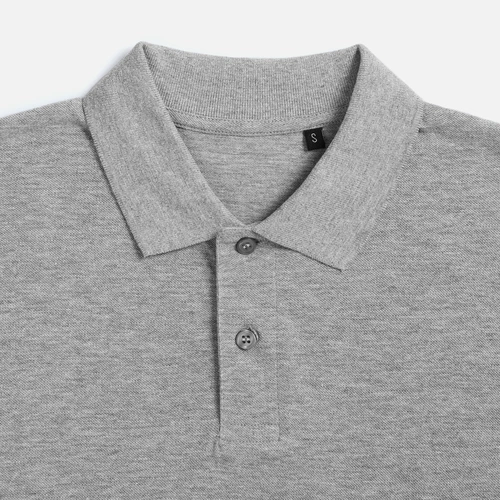 Рубашка поло унисекс Pulse, серый меланж Рубашка поло унисекс Pulse, серый меланж