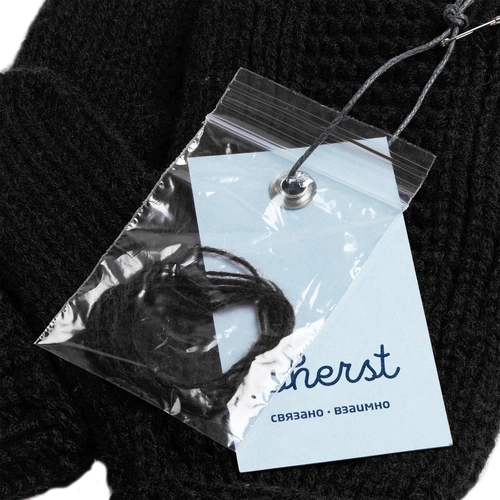 Варежки Brugge, черные Варежки Brugge, черные