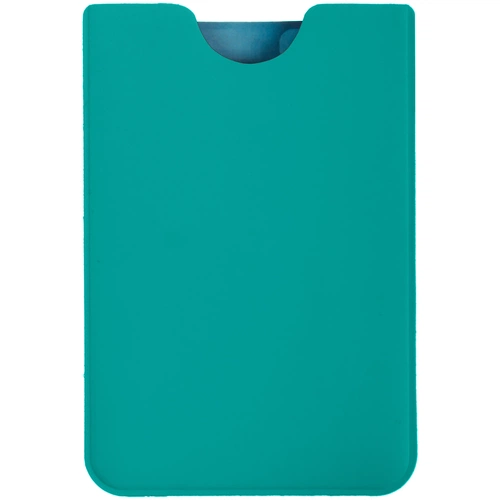 Чехол для карточки Dorset, бирюзовый Чехол для карточки Dorset, бирюзовый