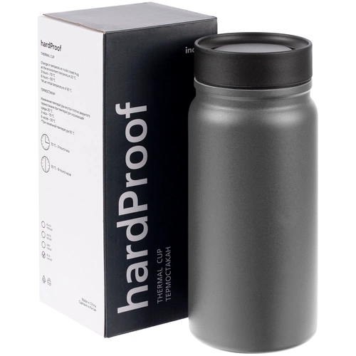 Термостакан Hardproof, серый Термостакан Hardproof, серый