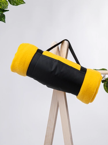 Дорожный плед Voyager 2, желтый Дорожный плед Voyager 2, желтый