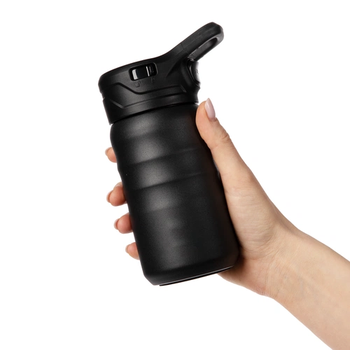 Термобутылка Fujisan 2.0 без логотипа, черная Термобутылка Fujisan 2.0 без логотипа, черная