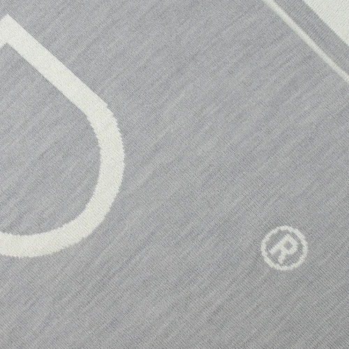 Шарф Bereg, молочный с серым Шарф Bereg, молочный с серым