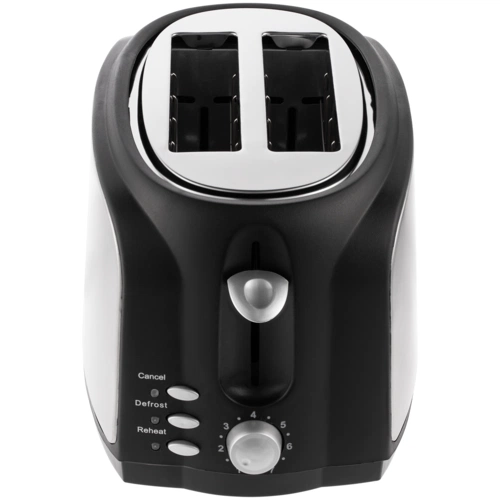 Электрический тостер Postre, серебристо-черный Электрический тостер Postre, серебристо-черный