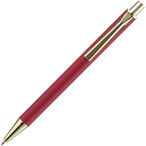 Ручка шариковая Lobby Soft Touch Gold, красная Ручка шариковая Lobby Soft Touch Gold, красная
