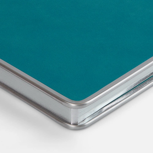 Ежедневник Metal Frame на заказ, датированный, бирюзовый Ежедневник Metal Frame на заказ, датированный, бирюзовый